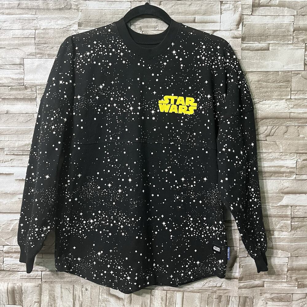 Disney Parks Star Wars May The Force Be With You Spirit Jersey Size XS Space
